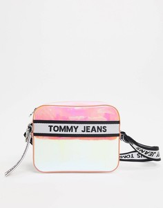 Сумка через плечо из искусственной кожи с переливающимся эффектом Tommy Jeans-Мульти