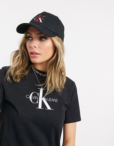 Черная кепка с логотипом Calvin Klein Jeans CK1-Черный