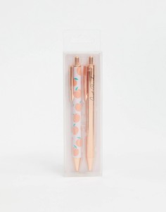 Набор ручек с принтом персиков Skinnydip-Оранжевый
