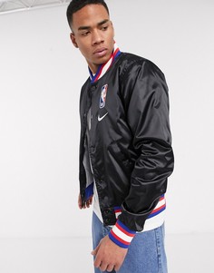 Черная куртка Nike Basketball NBA-Черный