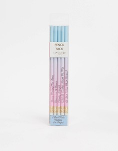 Набор карандашей Skinnydip-Розовый