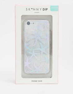 Чехол для iPhone 6/6S/7/8 с морской звездой Skinnydip-Серебряный