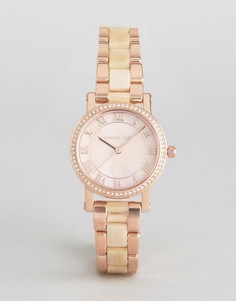 Часы цвета розового золота Michael Kors-Золотой