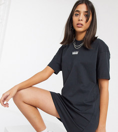 Черное повседневное платье Vans эксклюзивно на ASOS-Черный
