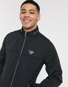 Черная спортивная куртка River Island-Черный