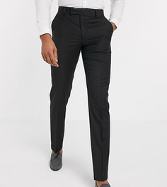 Черные облегающие брюки ASOS DESIGN Tall-Черный