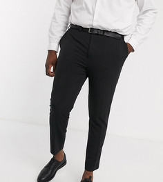 Черные супероблегающие брюки ASOS DESIGN Plus-Черный