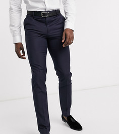 Узкие темно-синие брюки ASOS DESIGN Tall-Темно-синий