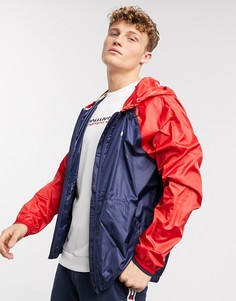 Ветровка с логотипом сзади Tommy Hilfiger Sport-Темно-синий