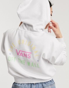 Худи белого цвета Vans-Белый