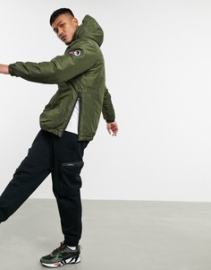 Куртка хаки с молнией 1/4 ellesse Monterini-Зеленый