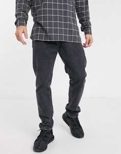 Черные свободные джинсы с выбеленным эффектом Jack & Jones Intelligence-Черный
