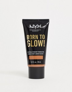 Основа под макияж NYX Professional Makeup - Born To Glow-Черный
