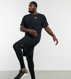 Черные леггинсы Nike Training Plus-Черный