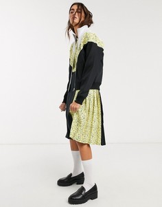 Олимпийка с шевронной вставкой Fred Perry x Precis-Черный