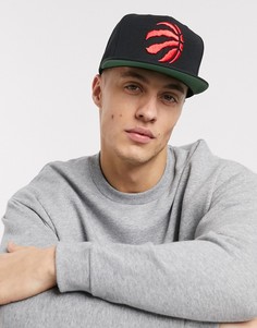 Черная бейсболка с добавлением шерсти Mitchell & Ness Toronto Raptors-Черный