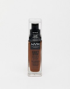 Основа под макияж NYX Professional Makeup Cant Stop Wont Stop, стойкость - 24ч-Розовый