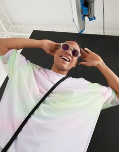 Фестивальная oversized-футболка с сеткой от комплекта ASOS DESIGN-Мульти