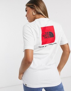 Белая футболка с логотипом The North Face-Белый