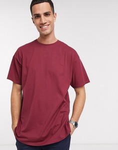 Фиолетовая oversized-футболка из органического хлопка Threadbare-Фиолетовый