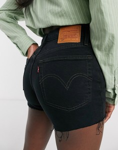 Черные джинсовые шорты Levis 501 original-Синий Levis®