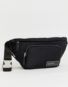 Черная сумка-кошелек на пояс Calvin Klein Primary-Черный