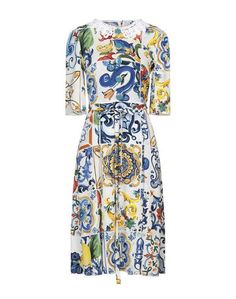 Платье до колена Dolce & Gabbana