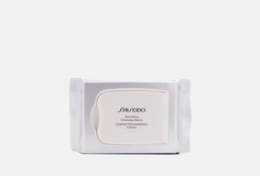 Освежающие очищающие салфетки Shiseido