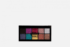 Палетка кремовых глиттеров для лица и тела Nyx Professional Makeup
