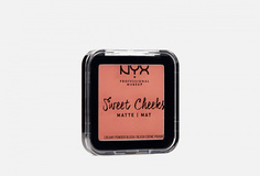 Матовые прессованные румяна для лица Nyx Professional Makeup