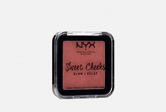 Сияющие прессованные румяна для лица Nyx Professional Makeup