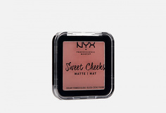 Матовые прессованные румяна для лица Nyx Professional Makeup