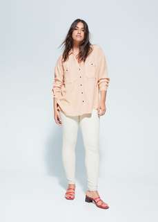 Струящаяся рубашка с карманами - Aprile Mango