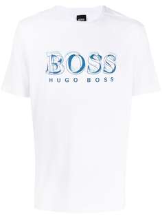 Boss Hugo Boss футболка с круглым вырезом и логотипом