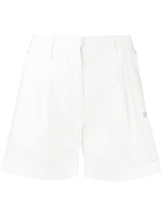 Off-White шорты с логотипом и завышенной талией