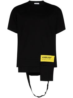 AMBUSH футболка с накладным карманом