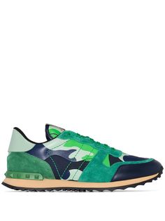 Valentino камуфляжные кроссовки Valentino Garavani Rockrunner