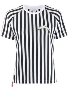 Thom Browne футболка с рукавами реглан и аппликацией
