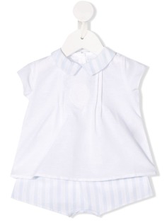 Tartine Et Chocolat sleeveless striped pattern romper