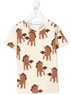 Mini Rodini unicorn print T-shirt