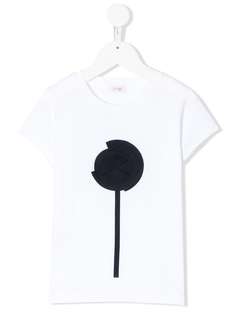 Il Gufo lollipop-appliqué cotton T-shirt