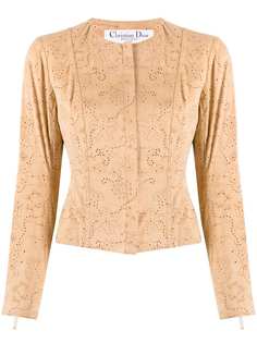 Christian Dior Pre-Owned куртка 2000-х годов без воротника