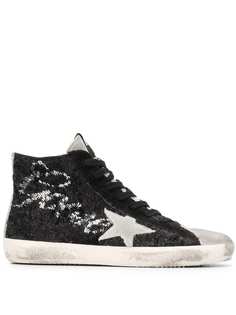 Golden Goose высокие кеды Francy