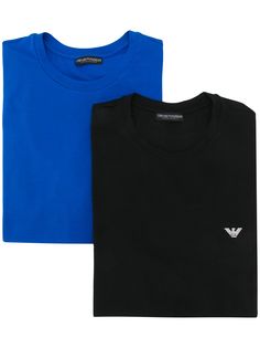 Emporio Armani комплект из двух футболок с круглым вырезом