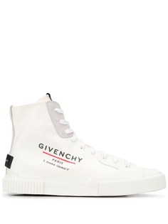 Givenchy высокие кеды с логотипом