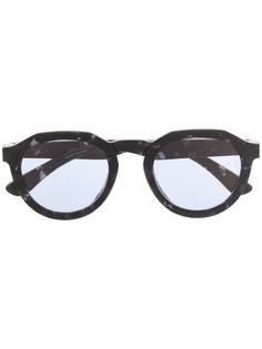 Mykita солнцезащитные очки в круглой оправе из коллаборации с Maison Margiela