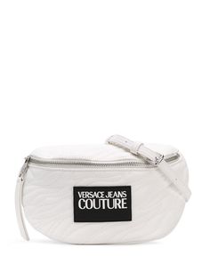 Versace Jeans Couture поясная сумка на молнии с логотипом
