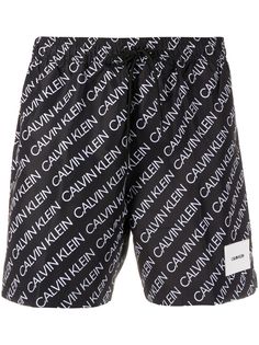 Calvin Klein плавки-шорты с логотипом