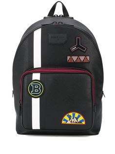 Bally рюкзак с нашивками