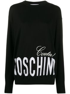 Moschino толстовка с логотипом